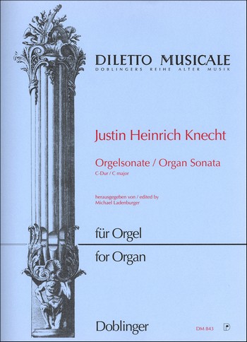 Sonate C-Dur  für Orgel  