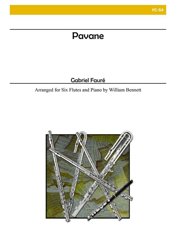 Pavane for 6 flutes and piano&nbsp;&nbsp;&nbsp;&nbsp;