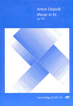 Messe Es-Dur op.107 für gem  Chor, Orchester und Orgel  Partitur