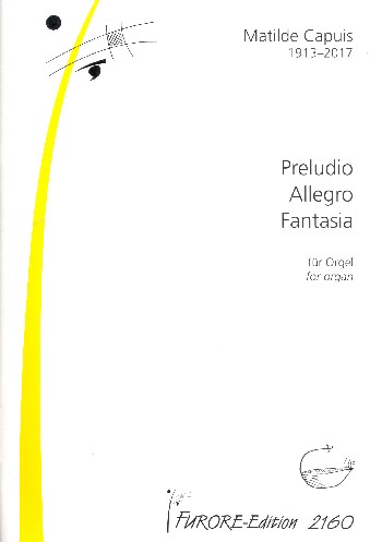 Preludio Allegro Fantasia  für Orgel  