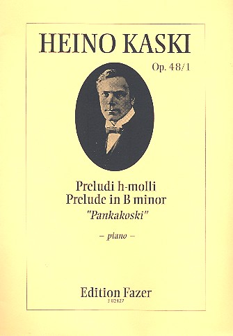 Prelude b minor op.48,1 (Pankakoski)  for piano  