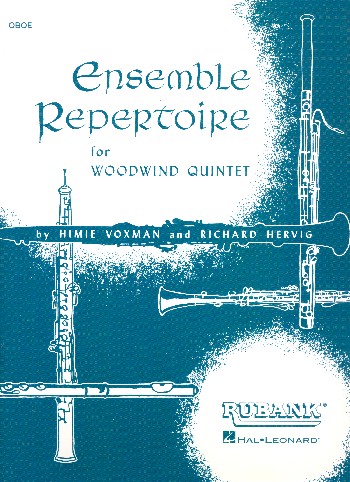 Ensemble Repertoire  for woodwind quintet  oboe