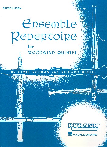 Ensemble Repertoire  for woodwind quintet  French Horn in F