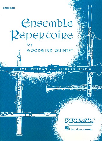 Ensemble Repertoire  for woodwind quintet  Bassoon