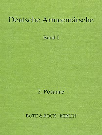 Deutsche Armeemaärsche Band 1  Posaune 2  