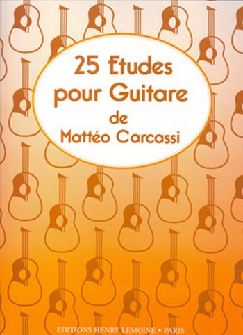 25 études op.60 pour guitare    