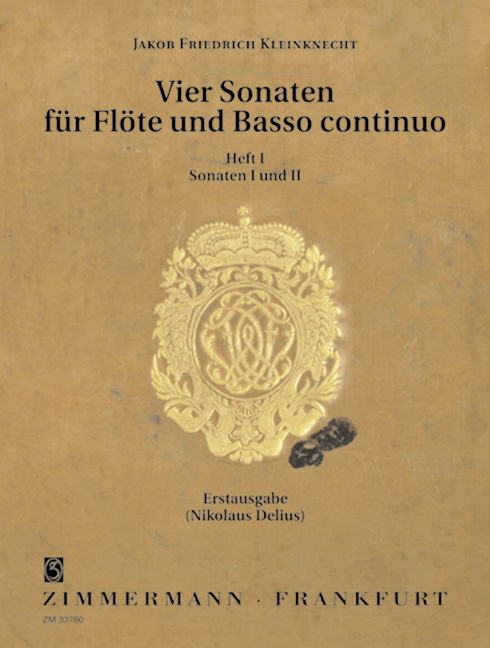 4 Sonaten Band 1 (Nr.1-2)  für Flöte und Bc  