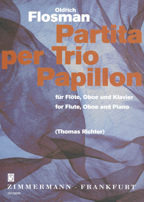 Partita per Trio Papillon für  Flöte, Oboe und Klavier  