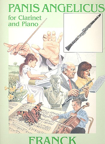 Panis angelicus for clarinet and  piano  