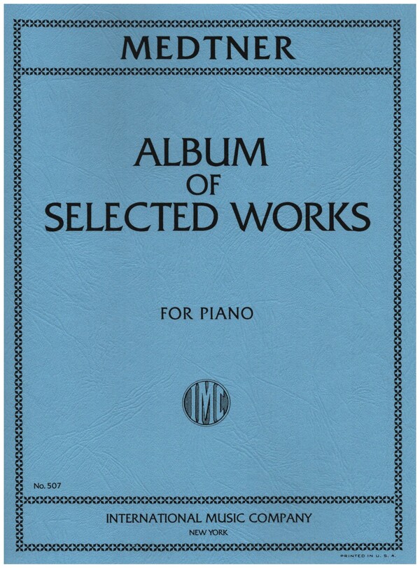 Album of selected works  for piano  