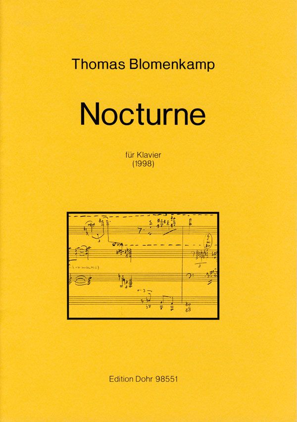 Nocturne  für Klavier (1998)  