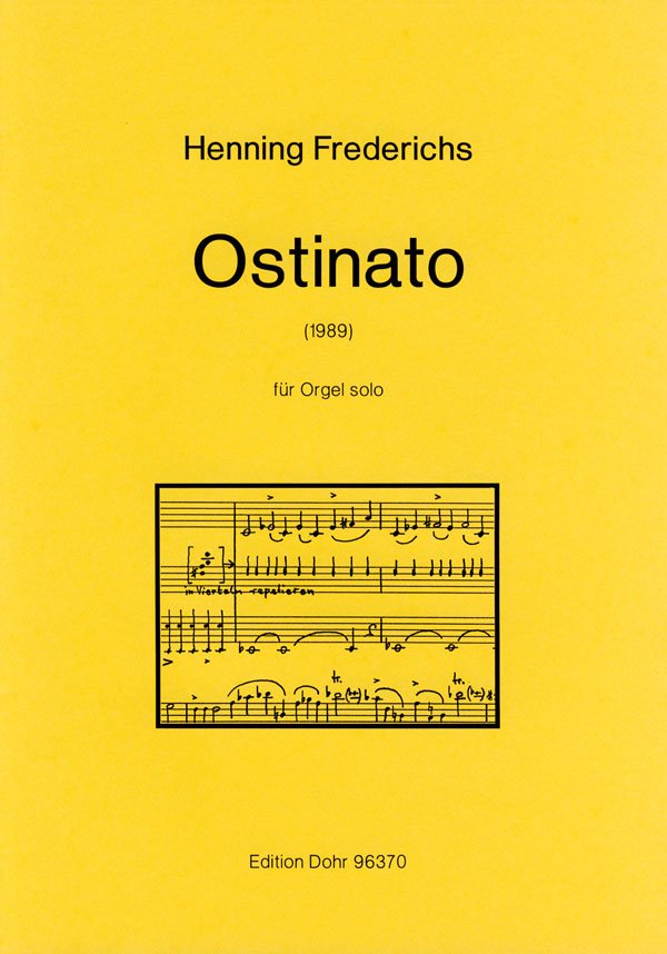 OSTINATO FUER ORGEL (1989)    