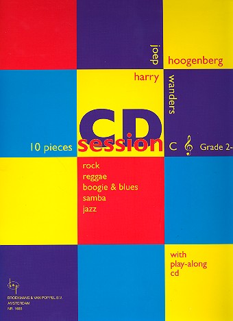 Session (+CD): 10 pieces in different  styles for flute  rock reggae boogie & blues samba jazz