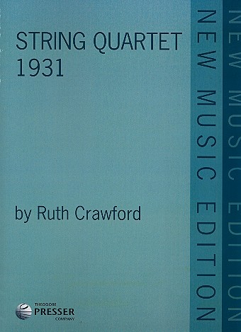 STRING QUARTET 1931,  SCORE&nbsp;&nbsp;V E R L A G S K O P I E&nbsp;&nbsp;