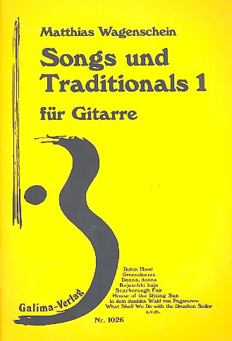 Songs und Traditionals Band 1:  für Gitarre  