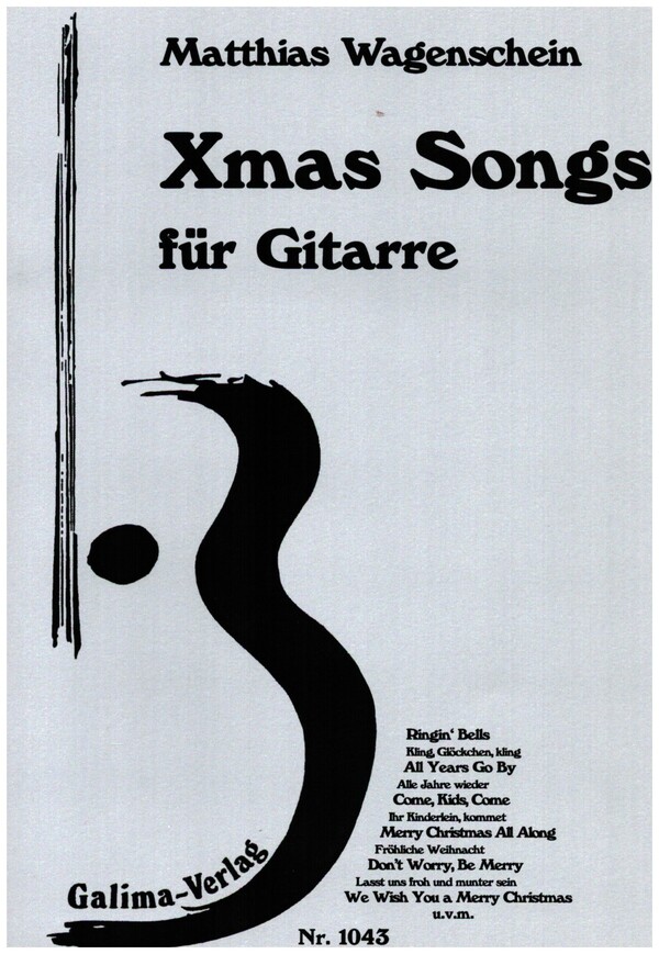 Xmas Songs   für Gitarre (gegriffene Bässe)  
