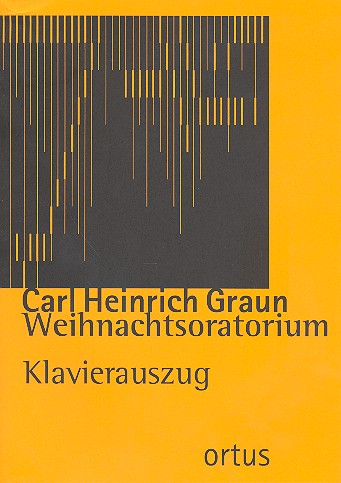 Weihnachtsoratorium  für Soli, Chor und Orchester  Klavierauszug