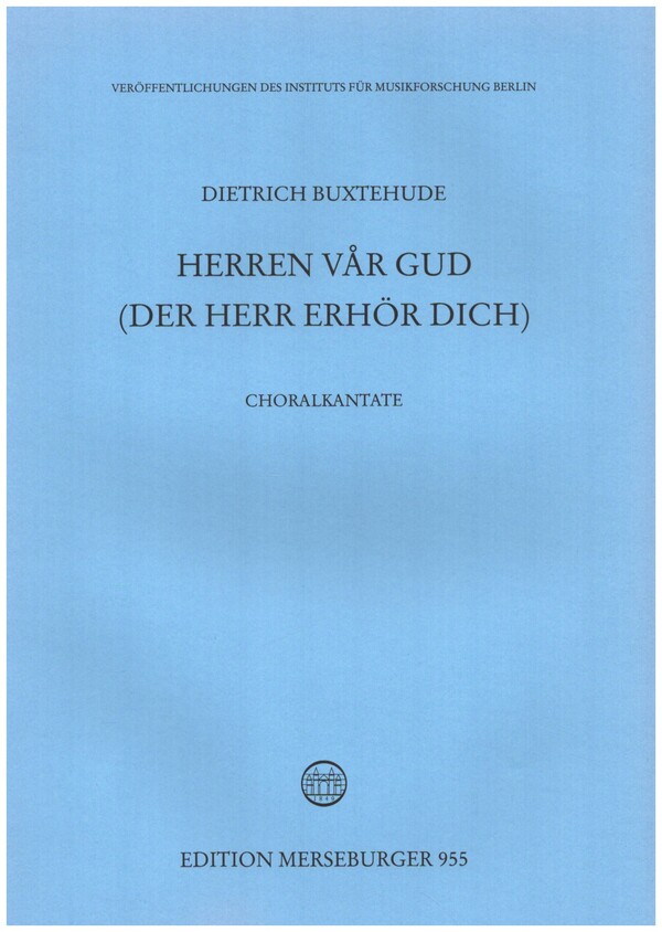 Der Herr erhör dich&nbsp;&nbsp;für gem. Chor , 2 Violinen und BC&nbsp;&nbsp;Partitur (Schwed./Deutsch)
