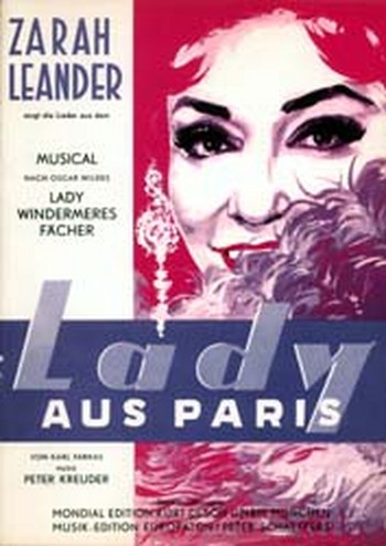 Lady aus Paris&nbsp;&nbsp;für Gesang und Klavier&nbsp;&nbsp;