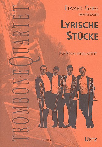 LYRISCHE STUECKE FUER 4 POSAUNEN&nbsp;&nbsp;PARTITUR+STIMMEN&nbsp;&nbsp;BALSER, MARTIN, BEARB.