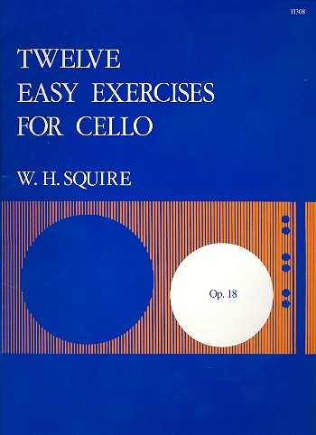 12 easy Exercises op.18  for cello  