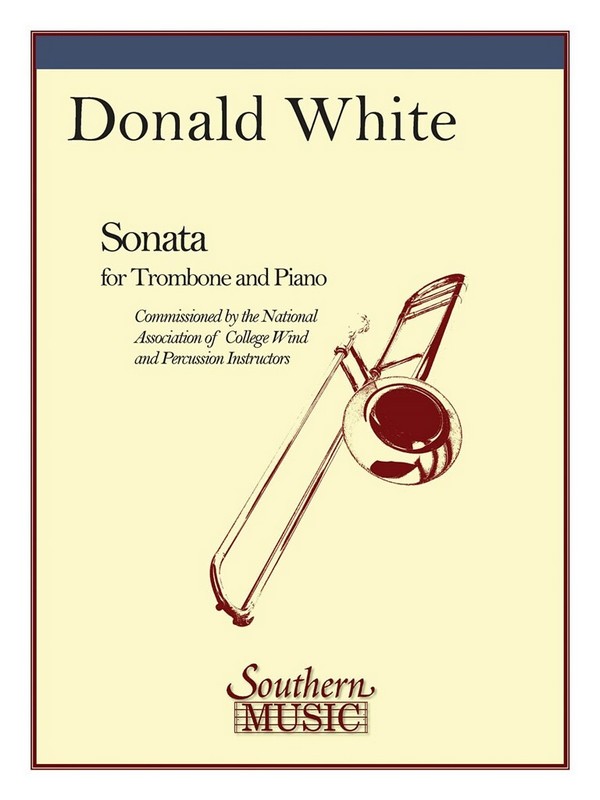SONATA FOR TROMBONE AND PIANO&nbsp;&nbsp;(BASS CLEF)&nbsp;&nbsp;