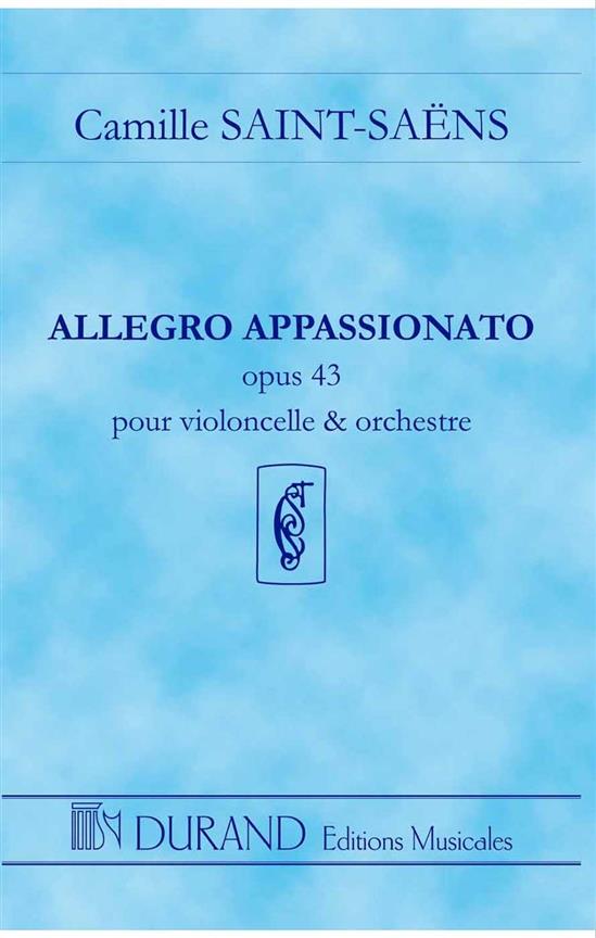 Allegro appassionato op.43 pour  violoncello et orchestre  Studienpartitur