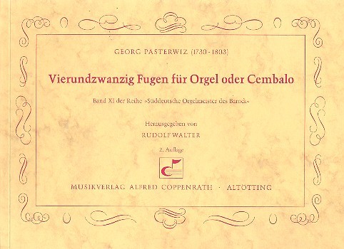 24 Fugen&nbsp;&nbsp;für Orgel (Cembalo)&nbsp;&nbsp;