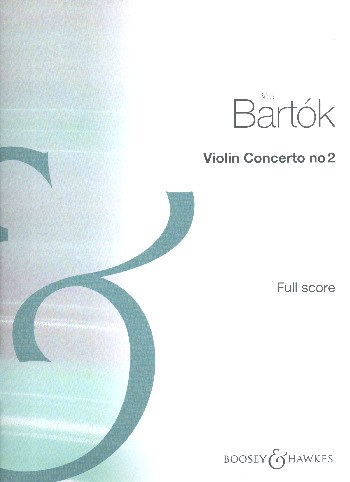 Concerto no.2&nbsp;&nbsp;for violin and orchestra&nbsp;&nbsp;full score