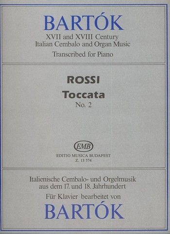 Toccata no.2  für Klavier  