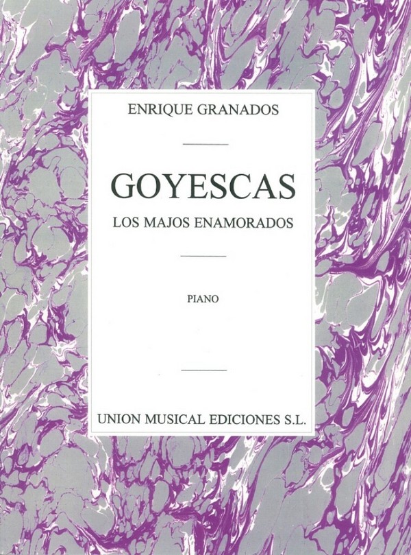 Goyescas para piano&nbsp;&nbsp;los majos enamorados&nbsp;&nbsp;