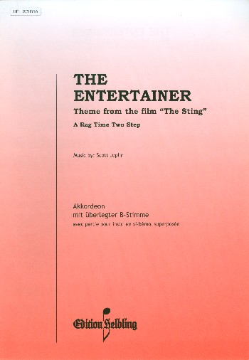 The Entertainer  für Akkordeon mit B-Stimme  