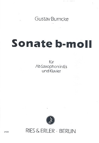Sonate b-Moll op.68 für Altsaxophon&nbsp;&nbsp;und Klavier&nbsp;&nbsp;