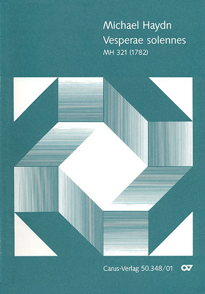 VESPERAE SOLENNES MH321  FUER SOLI,&nbsp;&nbsp;CHOR UND ORCHESTER,  PARTITUR&nbsp;&nbsp;