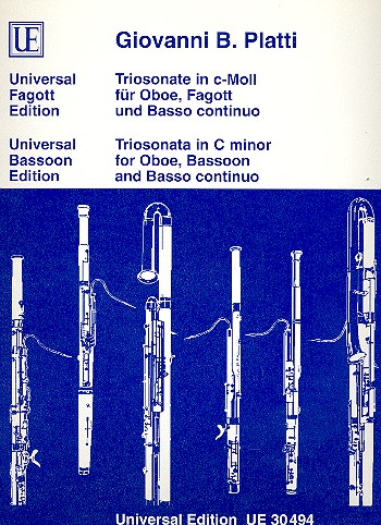 Triosonate c-Moll für  Oboe, Fagott und Bc  