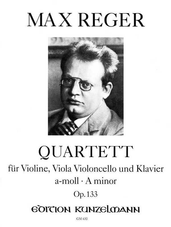 Quartett a-Moll op.133&nbsp;&nbsp;für Klavier und Streichtrio&nbsp;&nbsp;