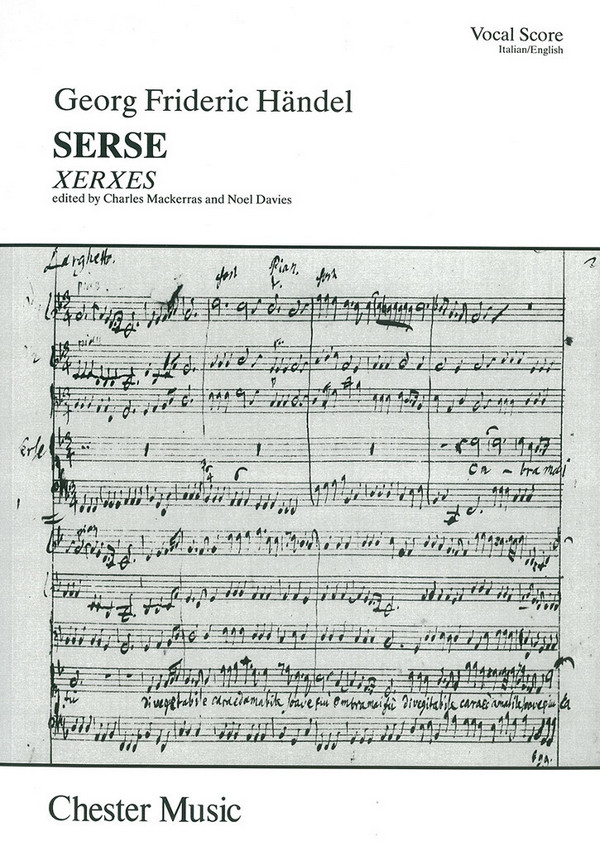 Xerxes vocal score (it/en)&nbsp;&nbsp;oratorio in 3 acts&nbsp;&nbsp;
