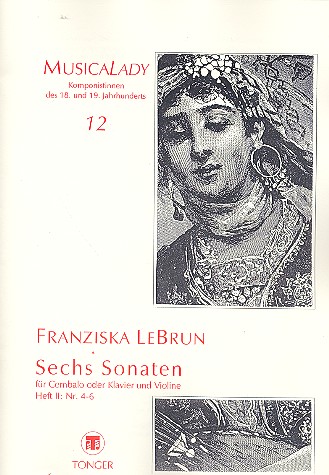 6 SONATEN BAND 2 (NR.4-6) FUER  VIOLINE UND CEMBALO  