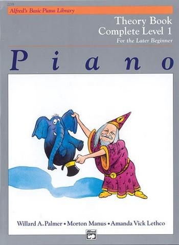 Piano Theory Book Level 1  for the later beginner  