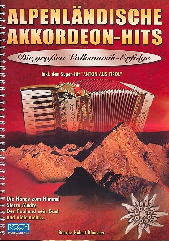 Alpenländische Akkordeon-Hits (+CD)    für Akkordeon  