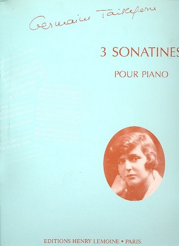 3 sonatines &nbsp;&nbsp;pour piano&nbsp;&nbsp;