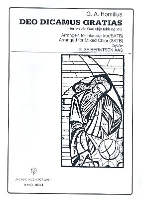 Deo dicamus gratias  for mixed chorus a cappella  score (la/nor)