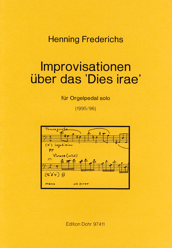 Improvisationen über das 'Dies Irae'  für Orgelpedal solo  