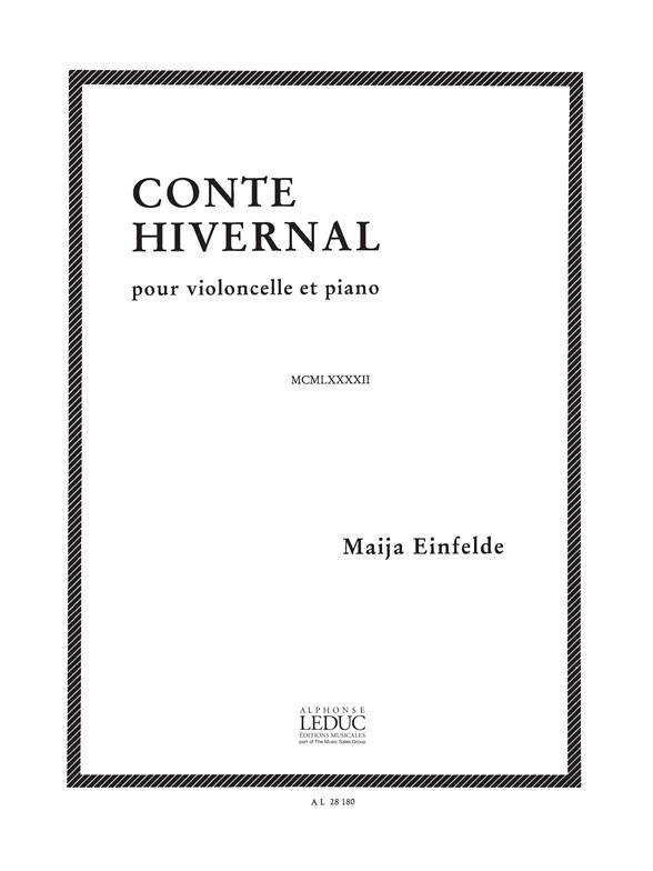 Conte hivernal&nbsp;&nbsp;pour violoncelle et piano&nbsp;&nbsp;