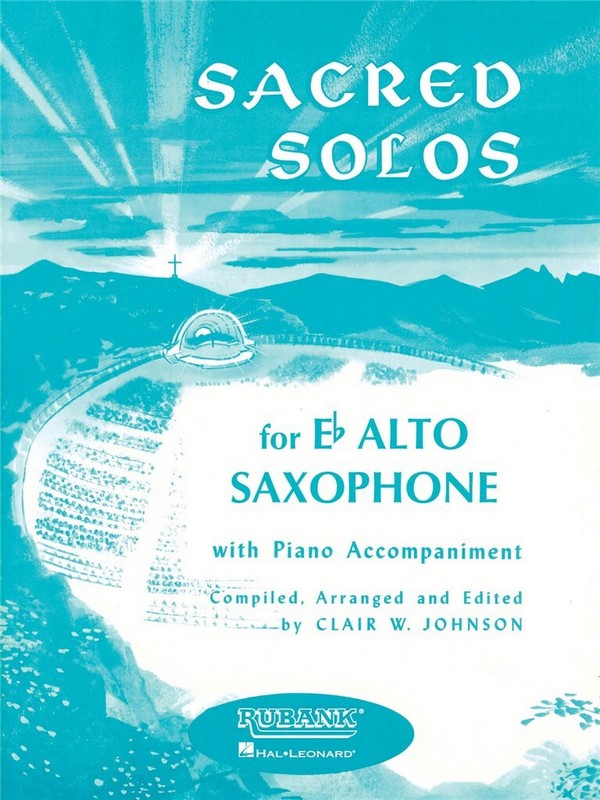 Sacred Solos for alto saxophone&nbsp;&nbsp;and piano&nbsp;&nbsp;