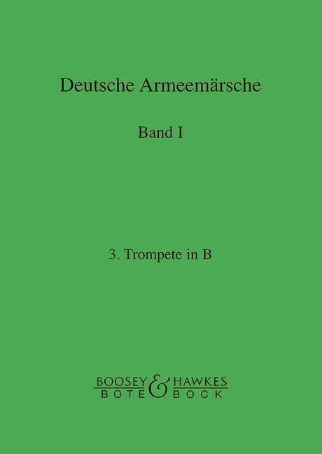 Deutsche Armeemärsche Band 1  Trompete 3  