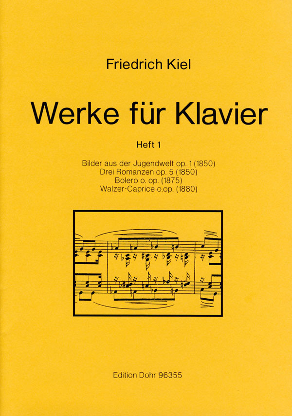 Werke Band 1&nbsp;&nbsp;für Klavier&nbsp;&nbsp;