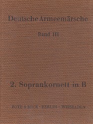 Deutsche Armeemärsche Band 3    Soprankornett 2 in B