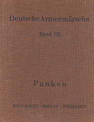Deutsche Armeemärsche Band 3    Pauken