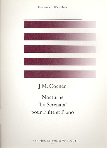 Nocturne la serenata&nbsp;&nbsp;pour flûte et piano&nbsp;&nbsp;